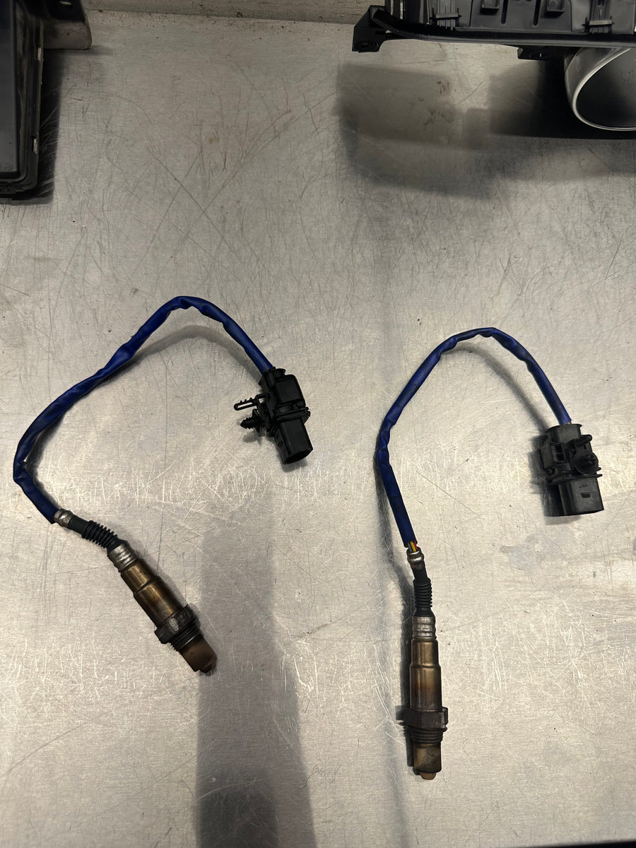 11-14 Ford Mustang GT Oxygen Up Stream Wideband O2 Sensors (Pair) OEM