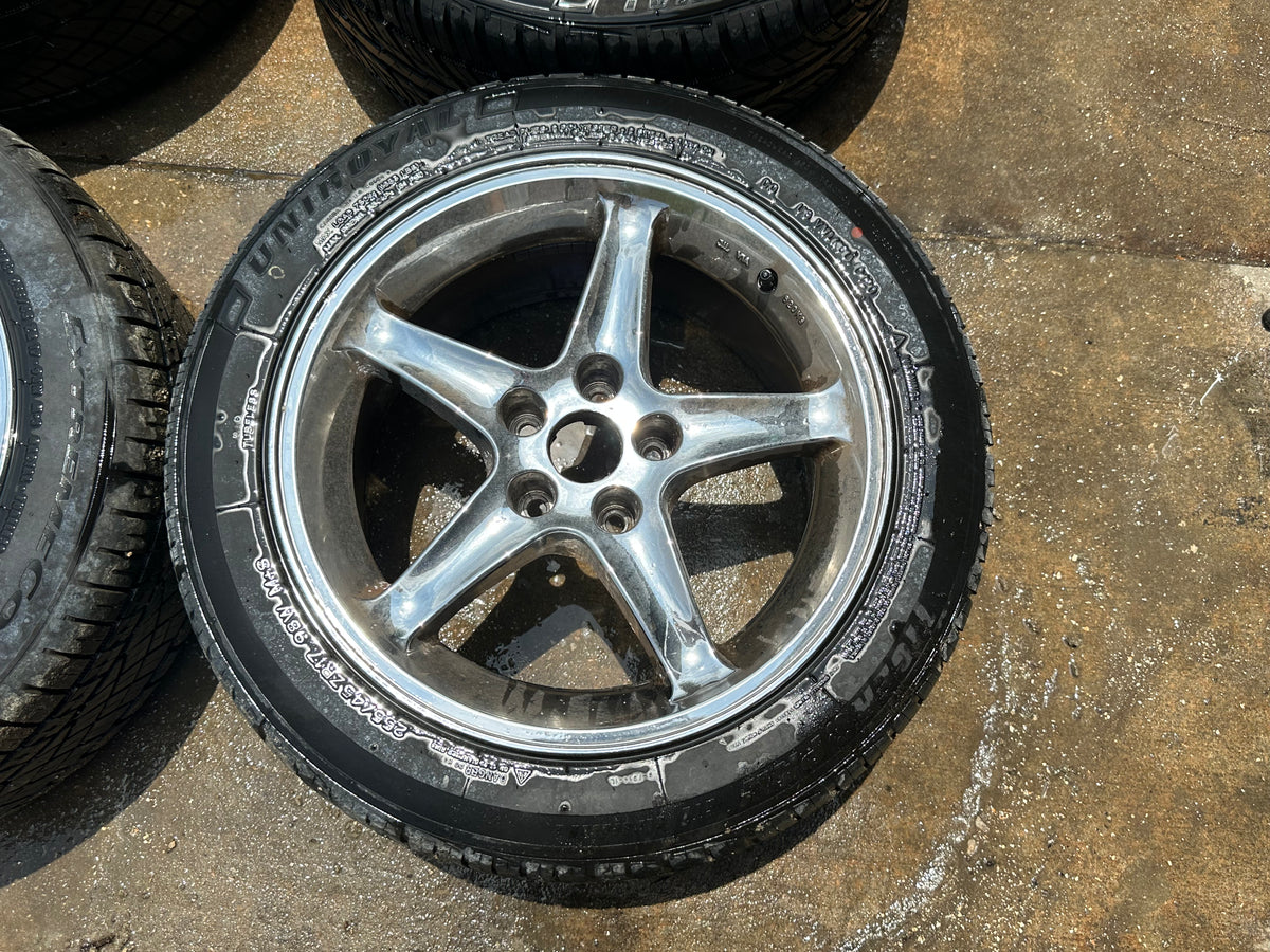 95 Cobra R Style Wheels 17x9 Square #69 – freedompartsoutlet.com