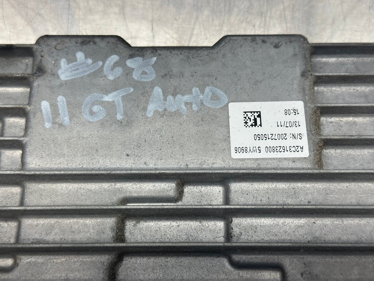 2011 Ford Mustang GT Coyote Automatic Computer Module PCM OEM YGK1 #68 ...