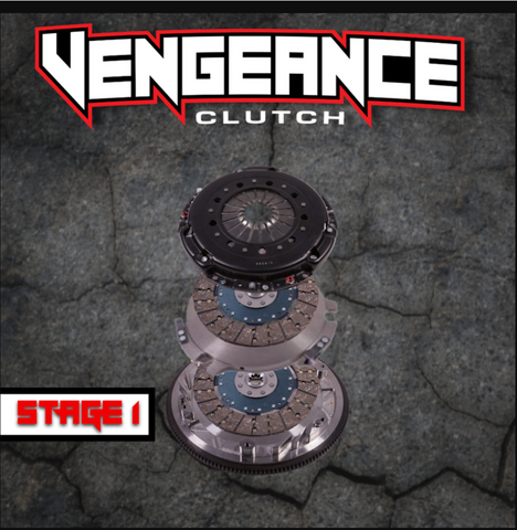 Vengeance Twin Disk Clutch 96-10 SN95/S197 & 11-17 GT - 8 BOLT FW 4.6/ 5.0