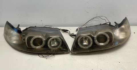 99-04 Ford Mustang Halo Headlights (pair) HU603-HB #47