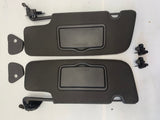 10-14 Ford Mustang Sun Visor RH/LH Driver Passenger With Home Link Pair Buttons Black OEM #30