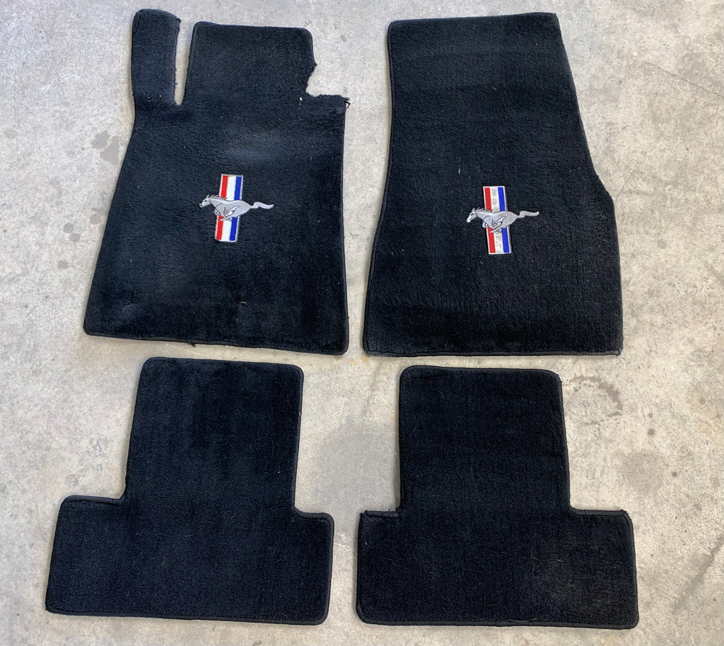 1968 mustang deals floor mats