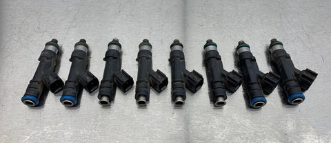 11-14 Ford Mustang Coyote Stock Fuel Injectors 37lbs OEM BR3E-EB #C12
