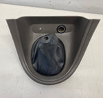 99-04 Ford Mustang GT Shifter Console Bezel Gray W/ Boot W/ Cigarette Lighter Outlet OEM XR3X-6304567-AAW #B