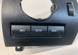 10-14 Ford Mustang Headlight Fog Dimmer Switch Trim Bezel W/ Buttons OEM AR33-13D168-B/D/E #11