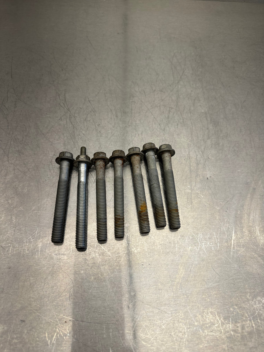 1114 Ford Mustang Coyote Bell Housing Bolts (set of 7) OEM 59