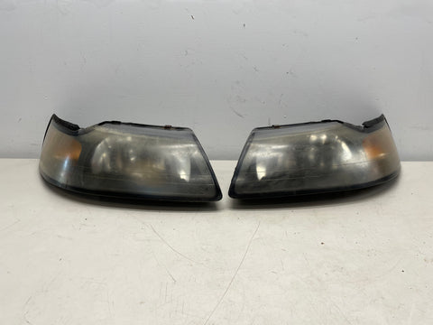 99-04 Ford Mustang Headlights (pair) OEM XR33-13005-A, XR33-13005-B #44