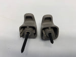 99-04 Ford Mustang GT Interior Roof Hooks Gray OEM #28